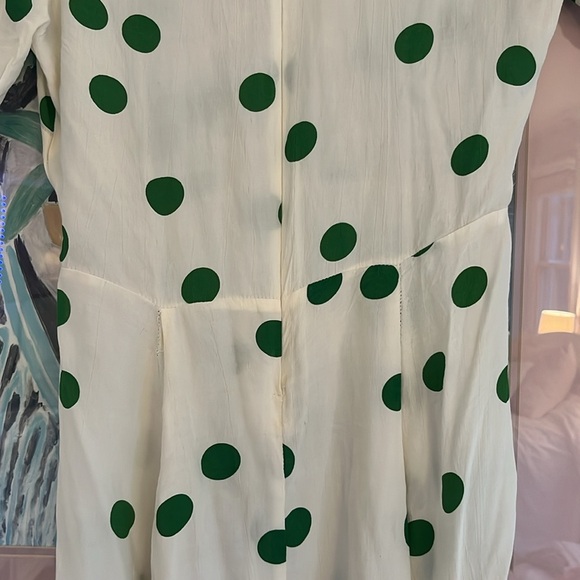 Faithfull the Brand green polka dot dress - Picture 6 of 7